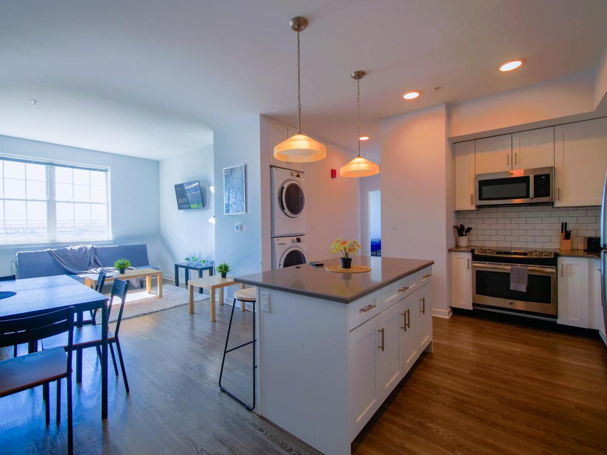 Mins To Nyc, Exceptional Modern 2Bedroom Apt Jersey City Buitenkant foto