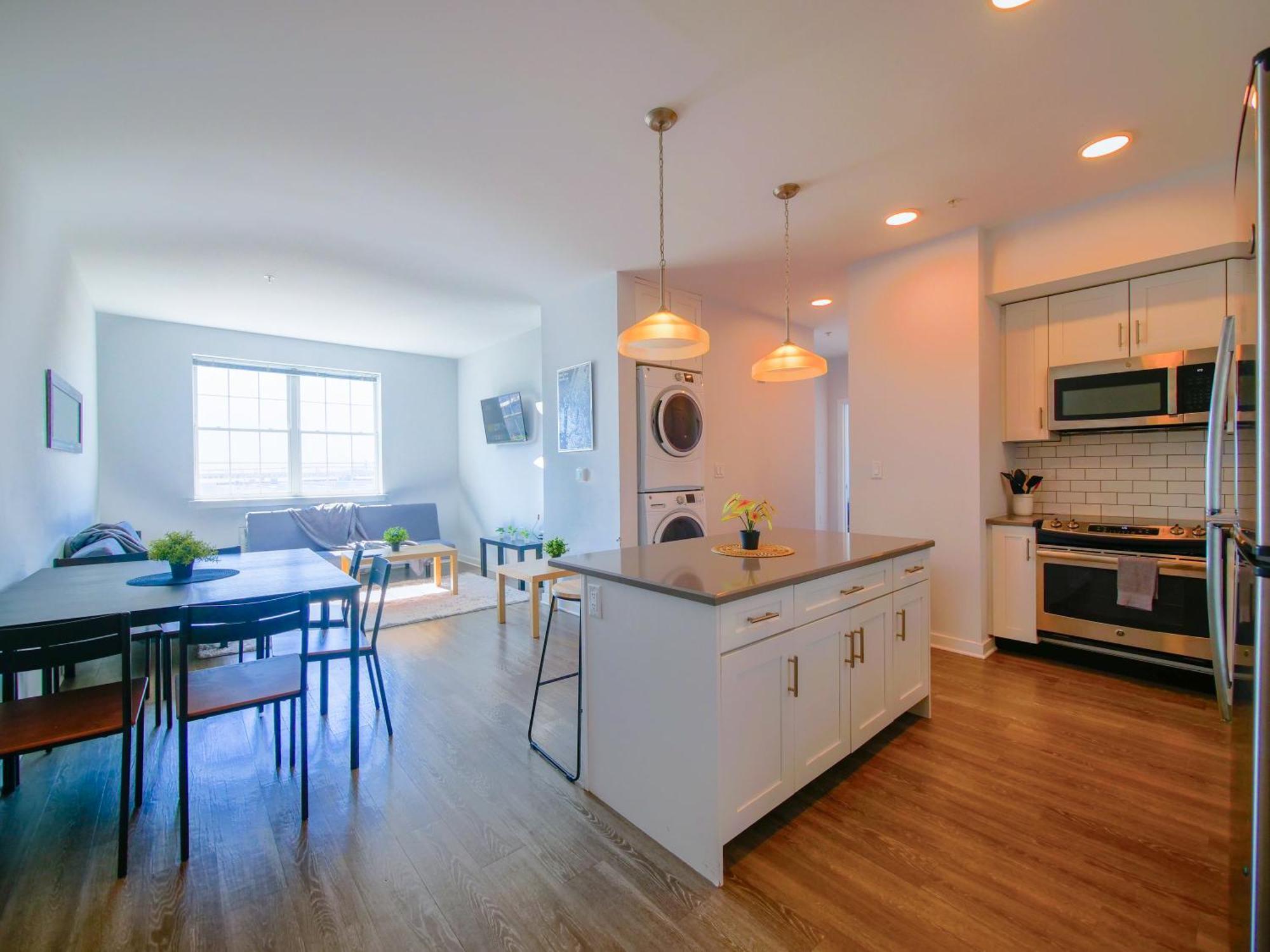 Mins To Nyc, Exceptional Modern 2Bedroom Apt Jersey City Buitenkant foto
