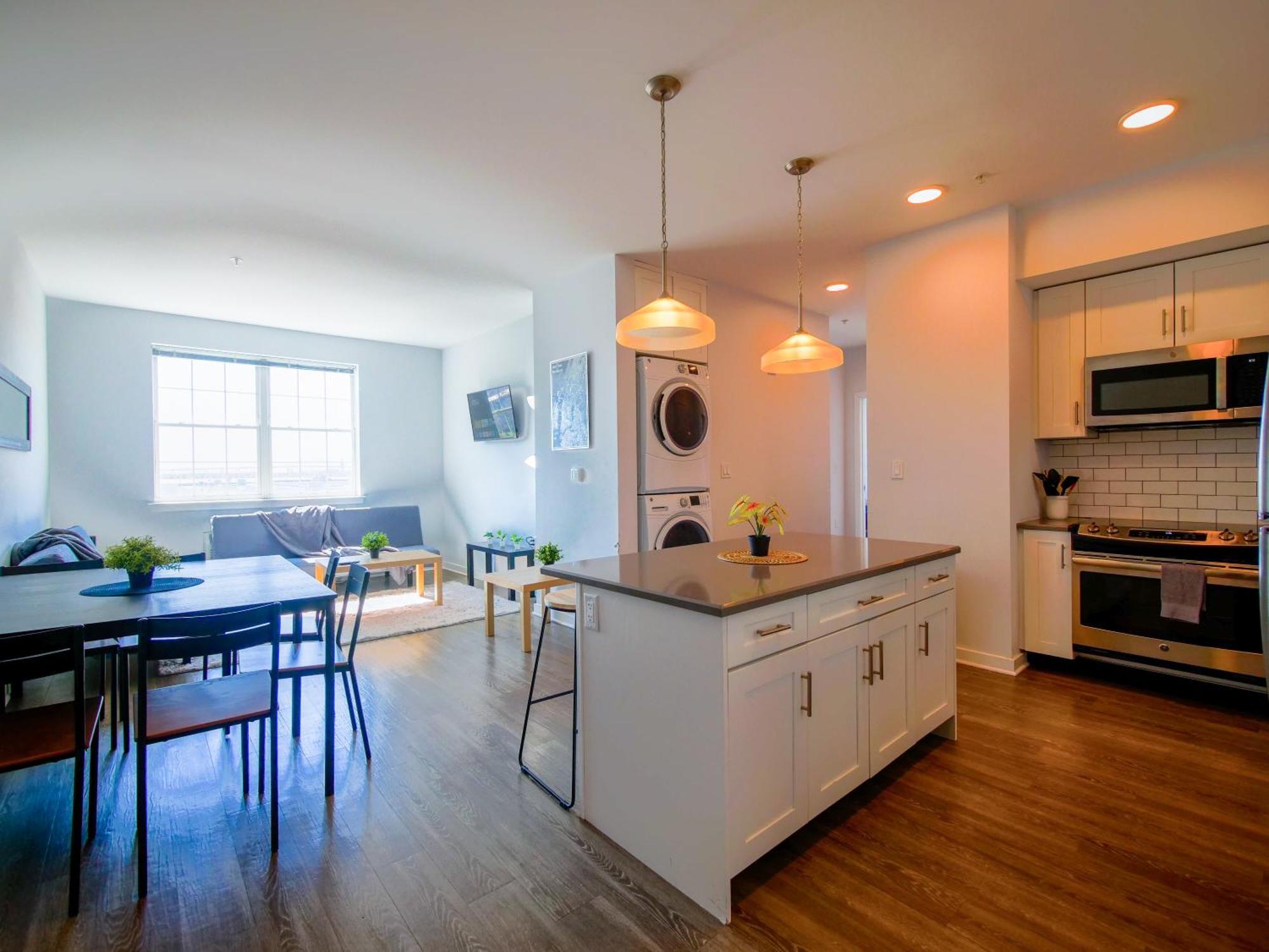 Mins To Nyc, Exceptional Modern 2Bedroom Apt Jersey City Buitenkant foto